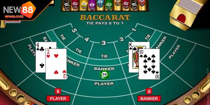 Quy tắc phát lá bài thứ ba trong Baccarat trực tuyến uy tín