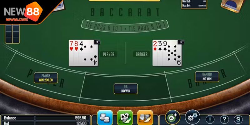 Nắm vững luật để gia tăng hiệu quả khi chơi Baccarat NEW88