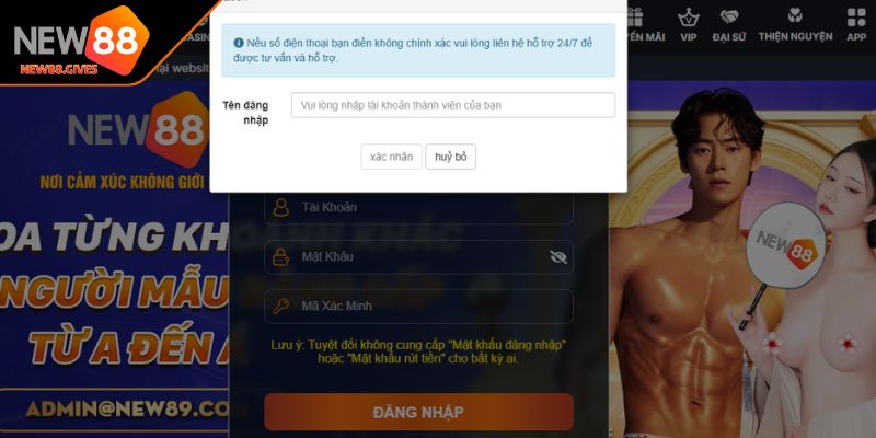 Một số lưu ý giúp đăng nhập vào NEW88 suôn sẻ